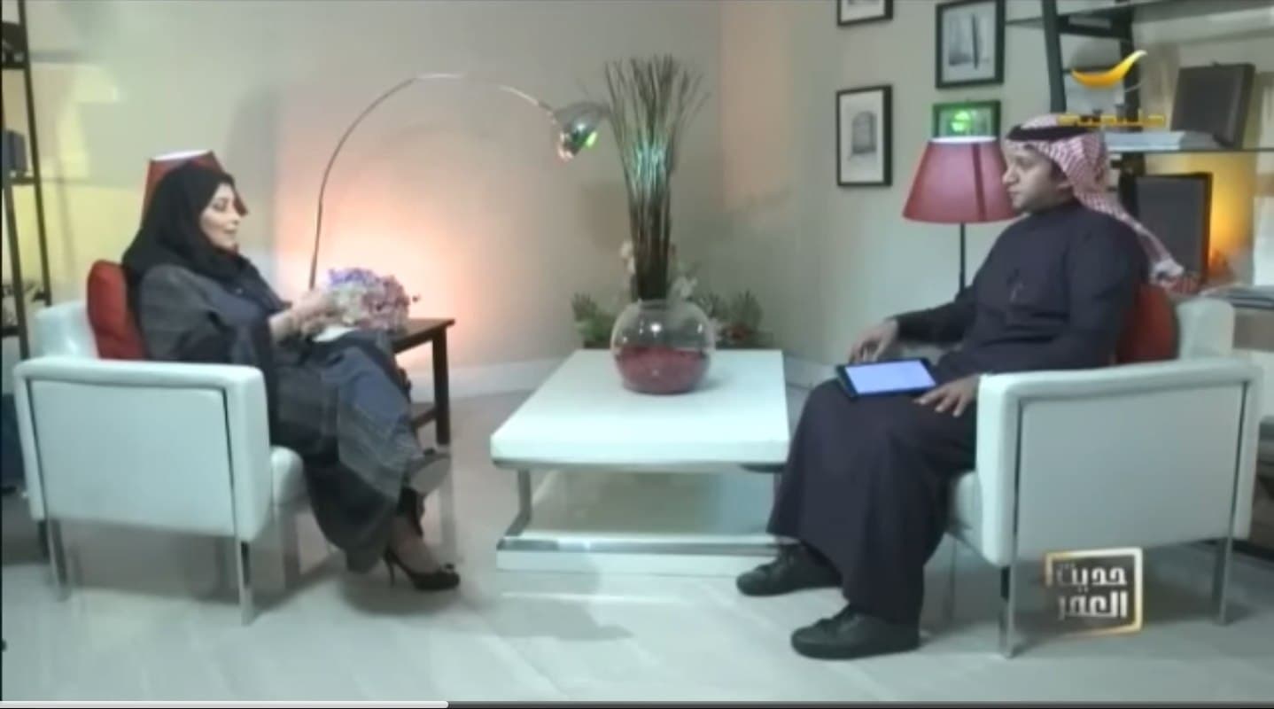 الكاتبة ناهد باشطح ضيفه برنامج حديث العمر